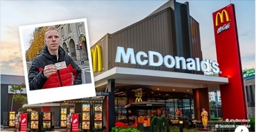 Mann ohne Maske aber mit  Behindertenausweis  wurde aus  McDonald's  geworfen